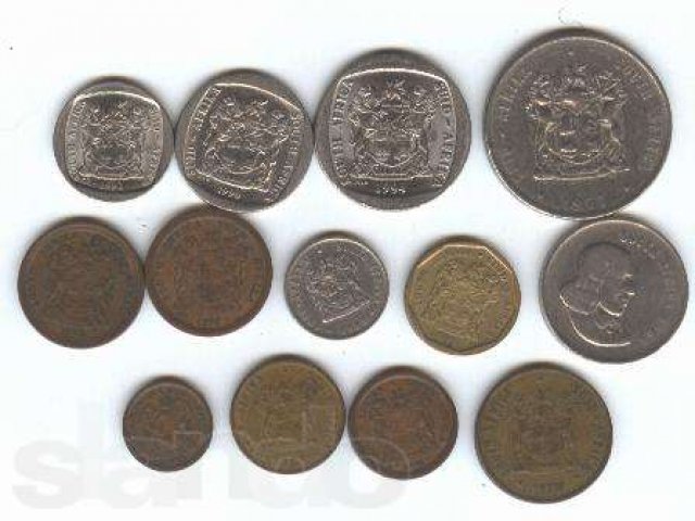 монеты ЮАР в городе Находка, фото 2, Приморский край