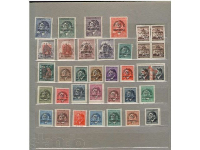 Первые  марки  Чехословацкой  Республики в городе Смоленск, фото 1, Филателия