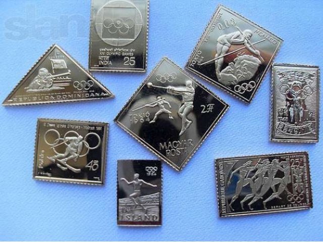 Марки США Franklin Mint серебро-золото 24к. в городе Владивосток, фото 5, Приморский край