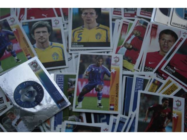 Наклейки Panini Euro 2008 в городе Рыбинск, фото 1, стоимость: 10 руб.