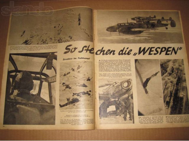 3 рейх 5 журналов  люфтваффе 1941-43 год . в городе Москва, фото 8, Московская область