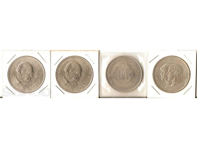 английские юбилейные монеты,1 крона в городе Ростов-на-Дону, фото 1, Военные предметы