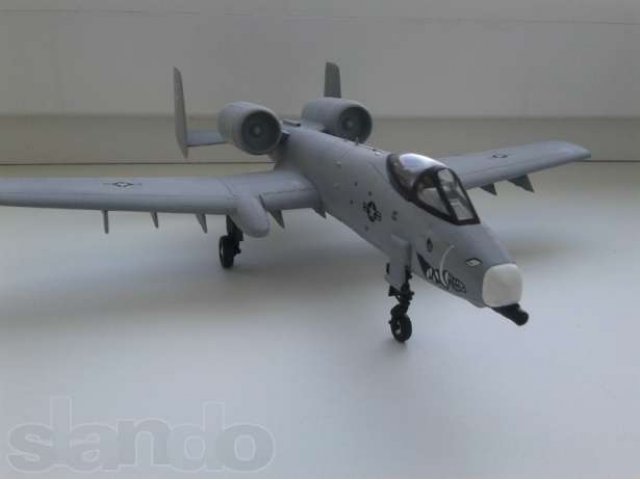 Самолёт A-10 Thunderbolt ii 1:72 в городе Цивильск, фото 2, Поделки и рукоделие