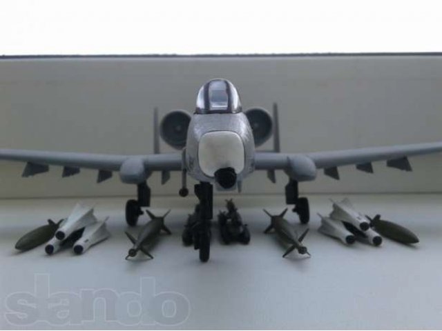 Самолёт A-10 Thunderbolt ii 1:72 в городе Цивильск, фото 5, Поделки и рукоделие