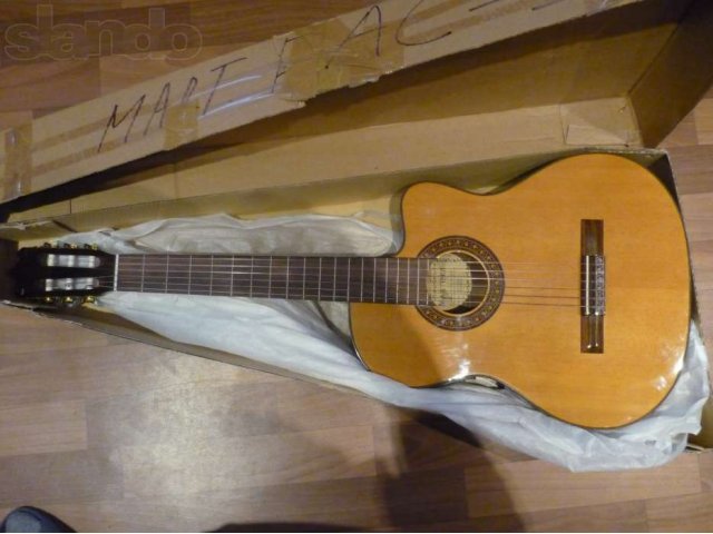 Электроакустическая классическая гитару MARTINEZ FAC - 603CEQ в городе Златоуст, фото 1, Акустические гитары