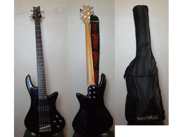 Schecter stiletto deluxe-5 в городе Нижний Новгород, фото 1, Бас-гитары