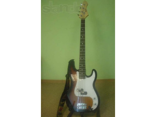 Бас гитара Rockwood со звукоснимателями Fender precision bass в городе Пермь, фото 1, стоимость: 9 400 руб.