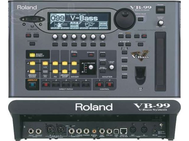 Бас-гитарная процессорная система Roland VB-99GK в городе Москва, фото 2, Московская область