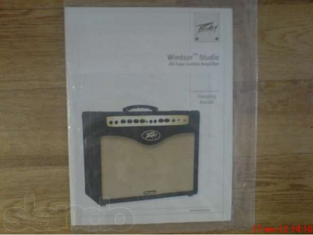 Peavey Windsor Studio Classe A valve Amplifier 15W в городе Волгоград, фото 2, стоимость: 18 000 руб.