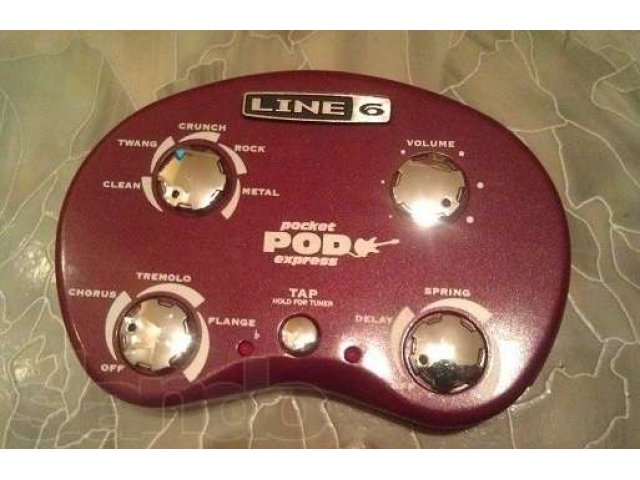 Гитарный процессор. Line 6 pocket pod express GUITAR PREAMP в городе Владимир, фото 1, стоимость: 1 000 руб.