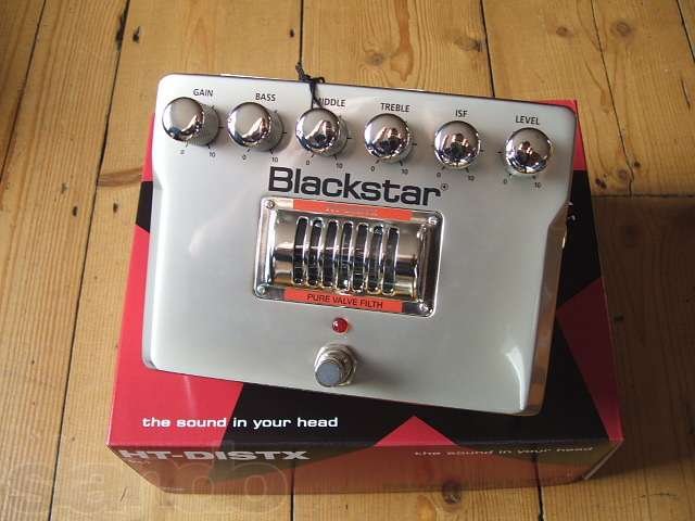 Продаю ламповую педаль перегруза Blackstar Amplification HT-DISTX! в городе Хабаровск, фото 1, Гитарные эффекты