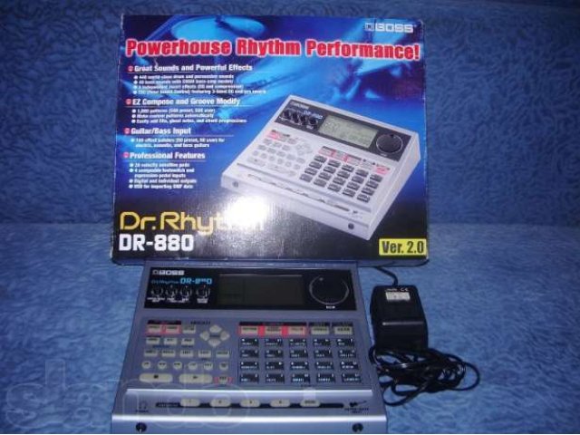 Драммашина BOSS Dr.Rhythm DR-880. в городе Рубцовск, фото 1, Барабаны, ударные инструменты