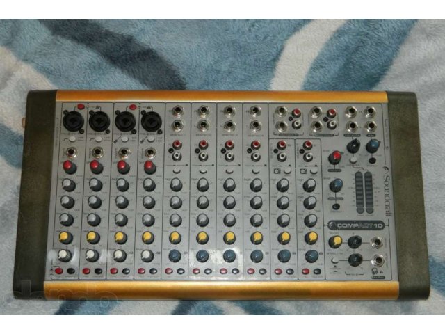 ПРОДАМ микшерный пульт SOUNDCRAFT – Сompact 10. в городе Новокузнецк, фото 1, стоимость: 8 000 руб.