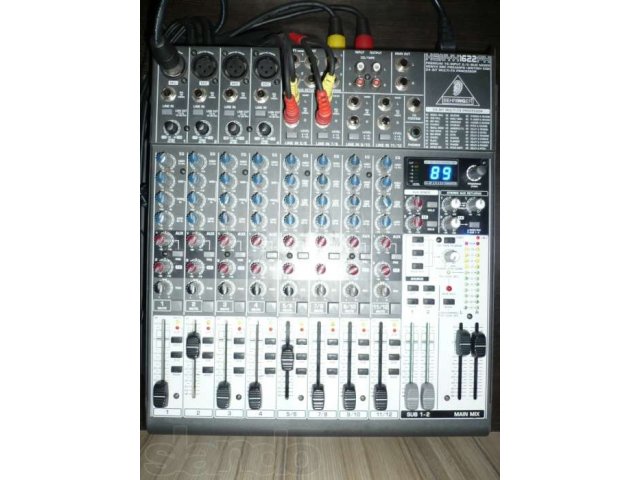 Микшерный пульт Behringer Xenyx 1622 FX (б/у) в городе Кропоткин, фото 1, стоимость: 7 990 руб.