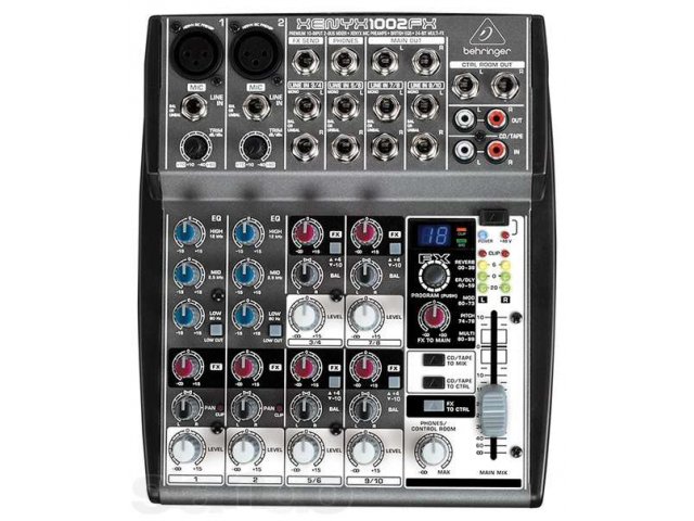 Продам Behringer Xenyx 502, 802, Q802USB, 1002FX, 1002B, 1202FX в городе Иркутск, фото 4, стоимость: 2 629 руб.