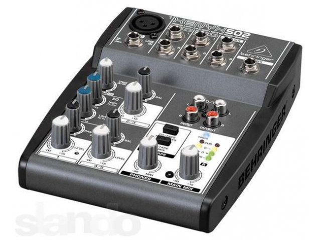 Продам Behringer Xenyx 502, 802, Q802USB, 1002FX, 1002B, 1202FX в городе Иркутск, фото 5, Микшерные пульты