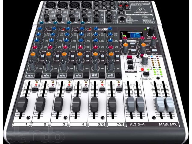 микшерный пульт behringer xenyx 1204usb (новый) в городе Санкт-Петербург, фото 3, Микшерные пульты