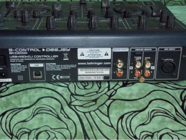 Bcd2000 behringer в городе Самара, фото 3, DJ оборудование