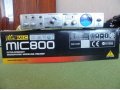 Микрофонный предусилитель Behringer MIC 800 MiniMic (абсолютно новый) в городе Казань, фото 1, Татарстан