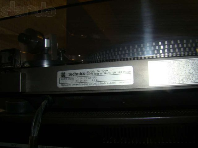 Проигрыватель Technics SL-1900 в городе Москва, фото 5, Московская область