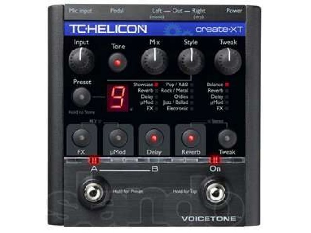 Вокальный процессор TC Helicon VoiceTone Create XT в городе Сочи, фото 1, стоимость: 12 000 руб.