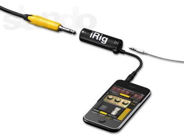 Гитарный интерфейс iRig (IK MULTIMEDIA AMPLITUBE IRIG). В упаковке. в городе Краснодар, фото 2, Краснодарский край