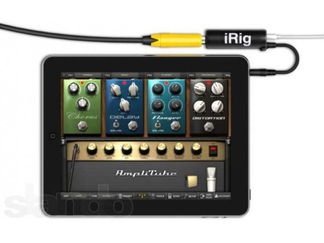 Гитарный интерфейс iRig (IK MULTIMEDIA AMPLITUBE IRIG). В упаковке. в городе Краснодар, фото 4, Аксессуары для музыкальных инструментов