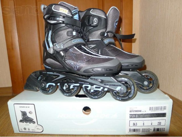 Роликовые коньки rollerblade Spark S 80 W, 36-37р в городе Санкт-Петербург, фото 1, Ленинградская область