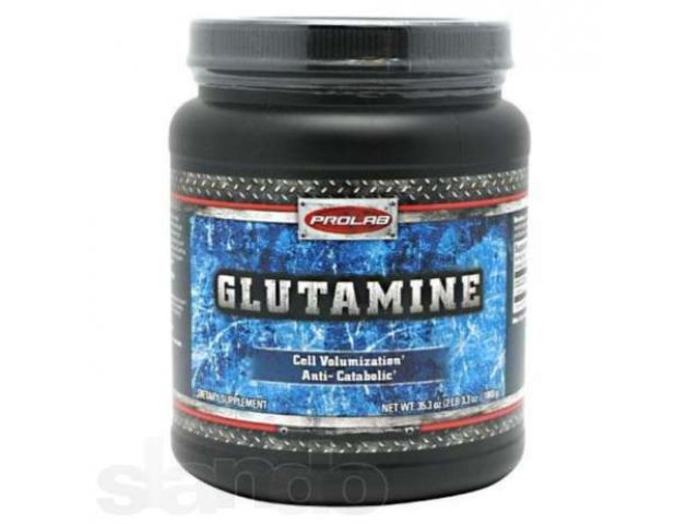 Спортивное питание - Л-Глютамин Glutamine Powder от Prolab (США)- 1000 гр. Содержит «условно незаменимую» аминокислоту L-глютамин. в городе Москва, фото 1, Фитнес