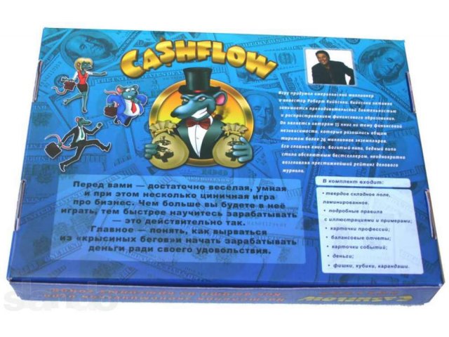 Игра  Cashflow (Денежный Поток) 101+202 (2 в 1) в городе Москва, фото 2, стоимость: 3 100 руб.