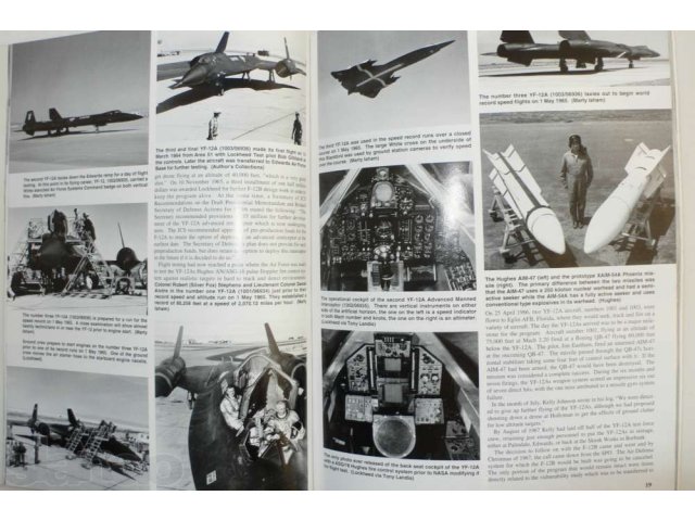 Книга о SR-71BlackbirdSquadron Signal Publications-монография в городе Новосибирск, фото 3, Новосибирская область