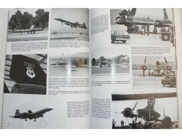 Книга о SR-71BlackbirdSquadron Signal Publications-монография в городе Новосибирск, фото 4, стоимость: 800 руб.