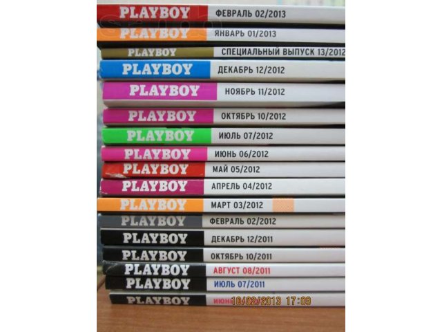 Журналы Playboy (Плэйбой) 2011/2013 год в любой город в городе Ростов-на-Дону, фото 1, Журналы, газеты