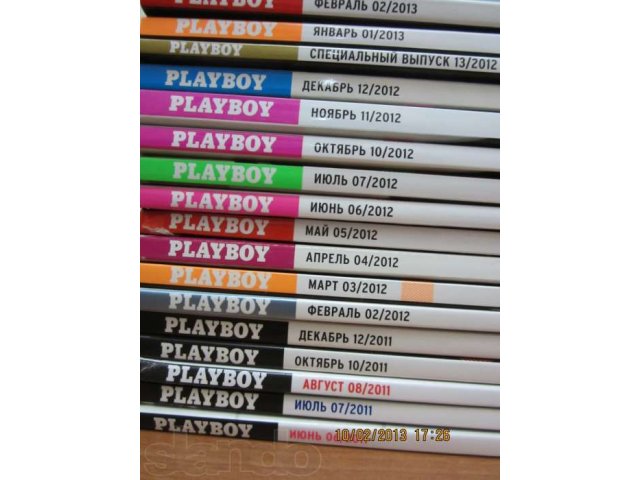 Журналы Playboy (Плэйбой) 2011/2013 год в любой город в городе Ростов-на-Дону, фото 5, Ростовская область