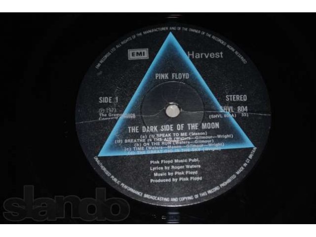 Pink Floyd - The Dark Side Of The Moon, полный комплект, LP, винил в городе Санкт-Петербург, фото 6, стоимость: 1 950 руб.