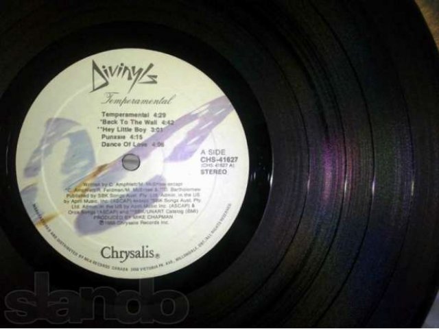 Divinyls винил диск в городе Воркута, фото 3, Коми