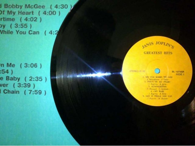 Janis Joplin виниловый диск в городе Воркута, фото 2, Коми