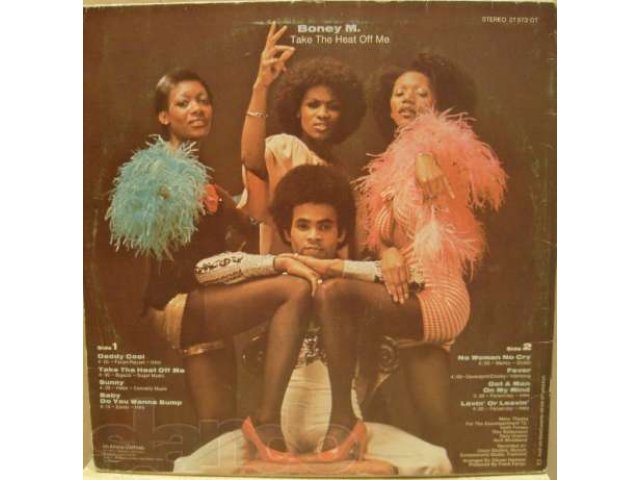 Boney M - Take the heat off me, EX/EX 1979г в городе Озерск, фото 2, Музыка