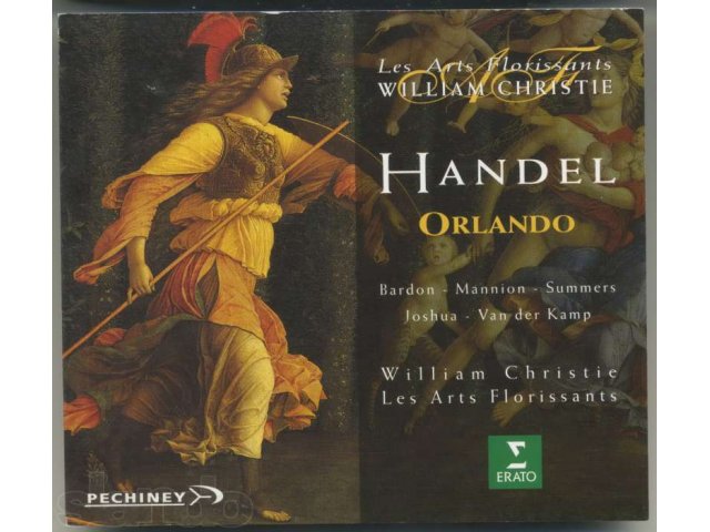 Handel Orlando(фирменный 3CD) в городе Самара, фото 2, Музыка