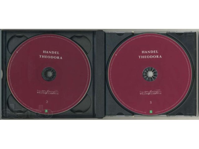 Handel Theodora(фирменный 3CD) в городе Самара, фото 2, Музыка