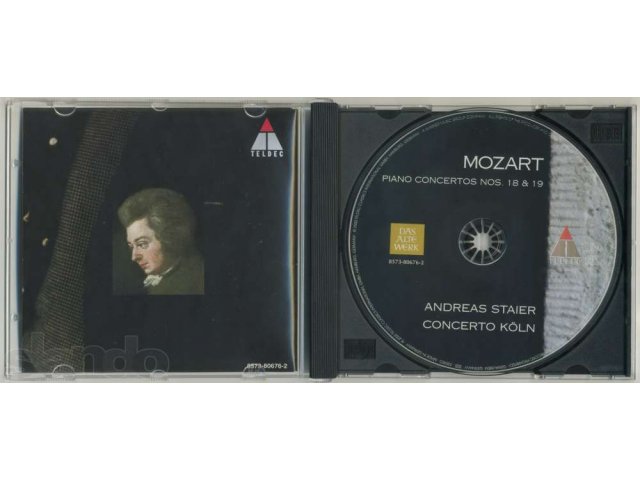 Mozart Piano Concertos 18,19(фирменный CD) в городе Самара, фото 2, стоимость: 400 руб.