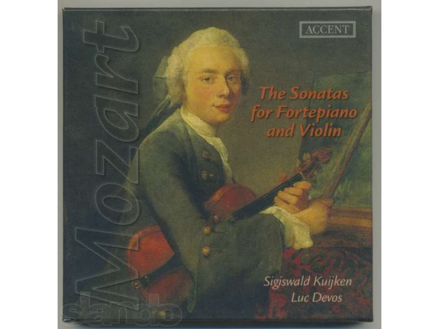 Mozart The Sonatas for Fortepiano and Violin(фирменный 5CD) в городе Самара, фото 1, стоимость: 1 000 руб.