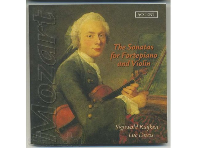 Mozart The Sonatas for Fortepiano and Violin(фирменный 5CD) в городе Самара, фото 2, Музыка