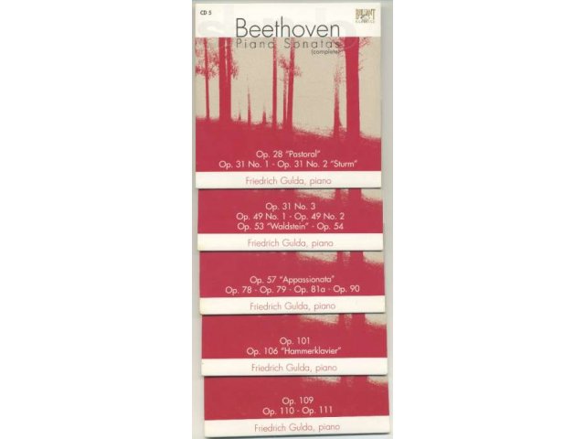 Beethoven Piano Sonatas(complete,9 CD) в городе Самара, фото 2, Самарская область