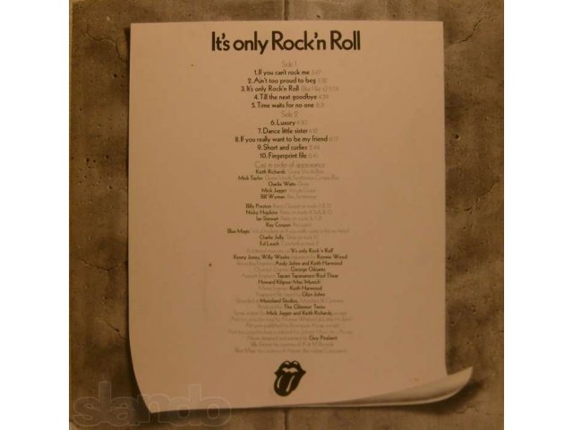 Пластинка  Rolling Stones  в городе Озерск, фото 3, Музыка
