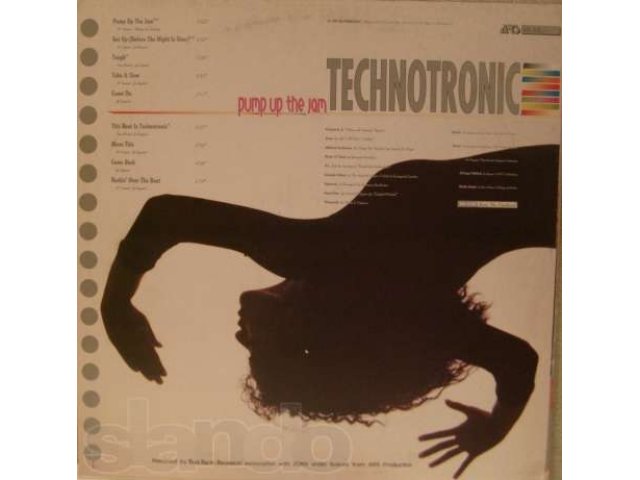 Виниловая пластинка  Technotronic  в городе Озерск, фото 2, стоимость: 500 руб.