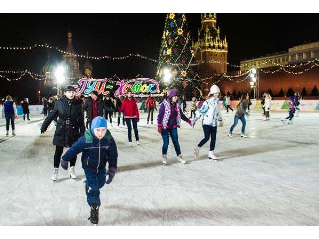 Билеты на каток в ГУМе почти даром!!! в городе Москва, фото 2, стоимость: 100 руб.