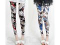 New Spring Fashions Female Cat & Flowers Thin Leggings в городе Анапа, фото 3, Одежда, обувь, аксессуары