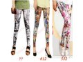 New Spring Fashions Female Cat & Flowers Thin Leggings в городе Анапа, фото 7, Краснодарский край