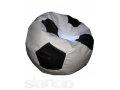 Кресло мяч, бело-черный, оксфорд в городе Самара, фото 1, Самарская область